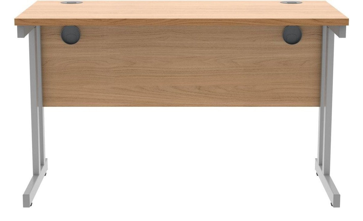 Core Double Upright Desk from the front