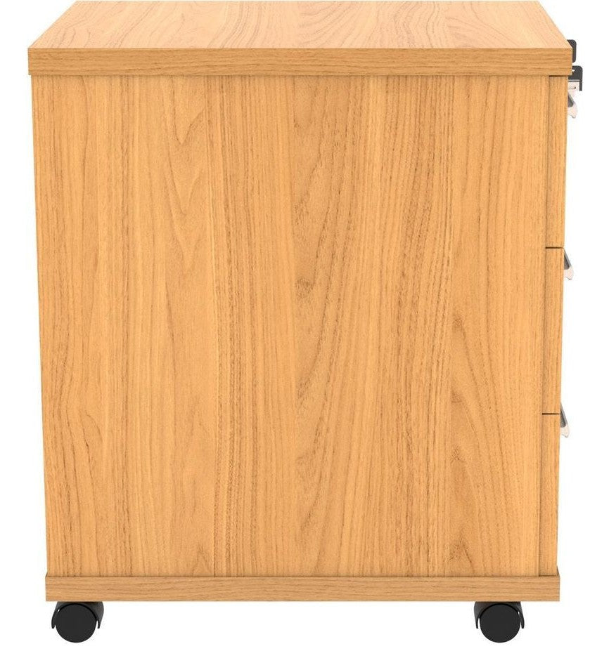 Core Mobile Pedestal in norwegian beech from the side