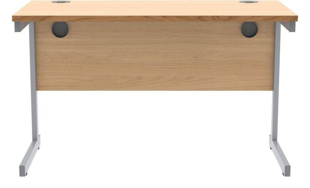 Core Single Upright Desk from the front