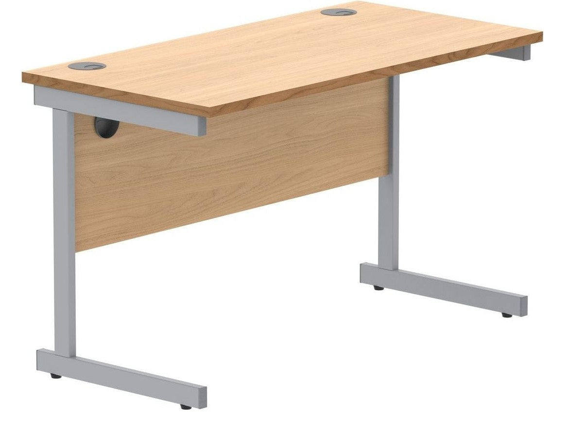 Core Single Upright Desk from the front at an angle
