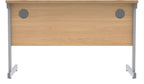 Core Single Upright Desk from the back