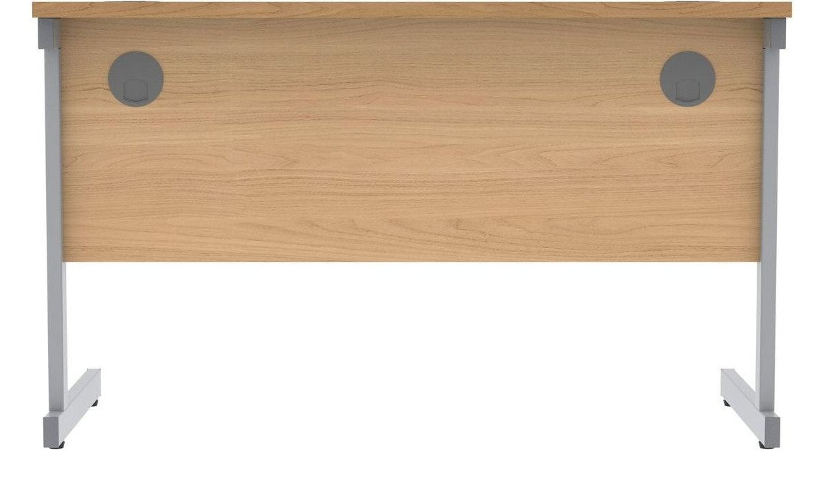 Core Single Upright Desk from the back