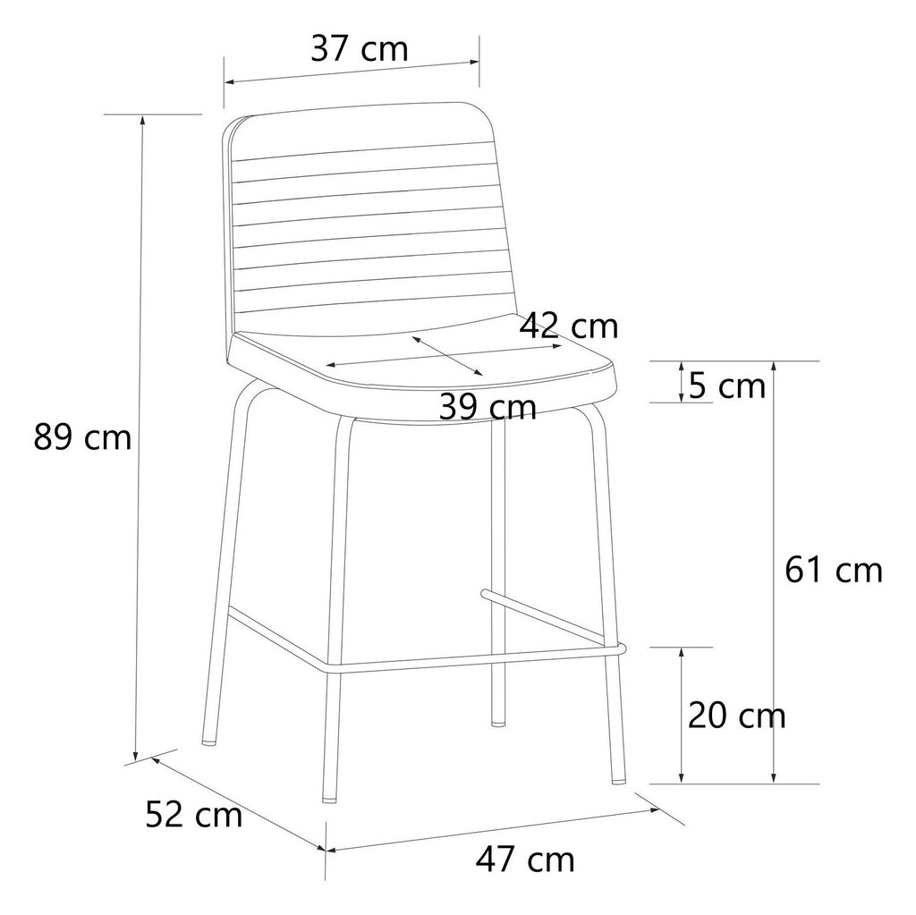 Corey Counter Stool Linen, view 9