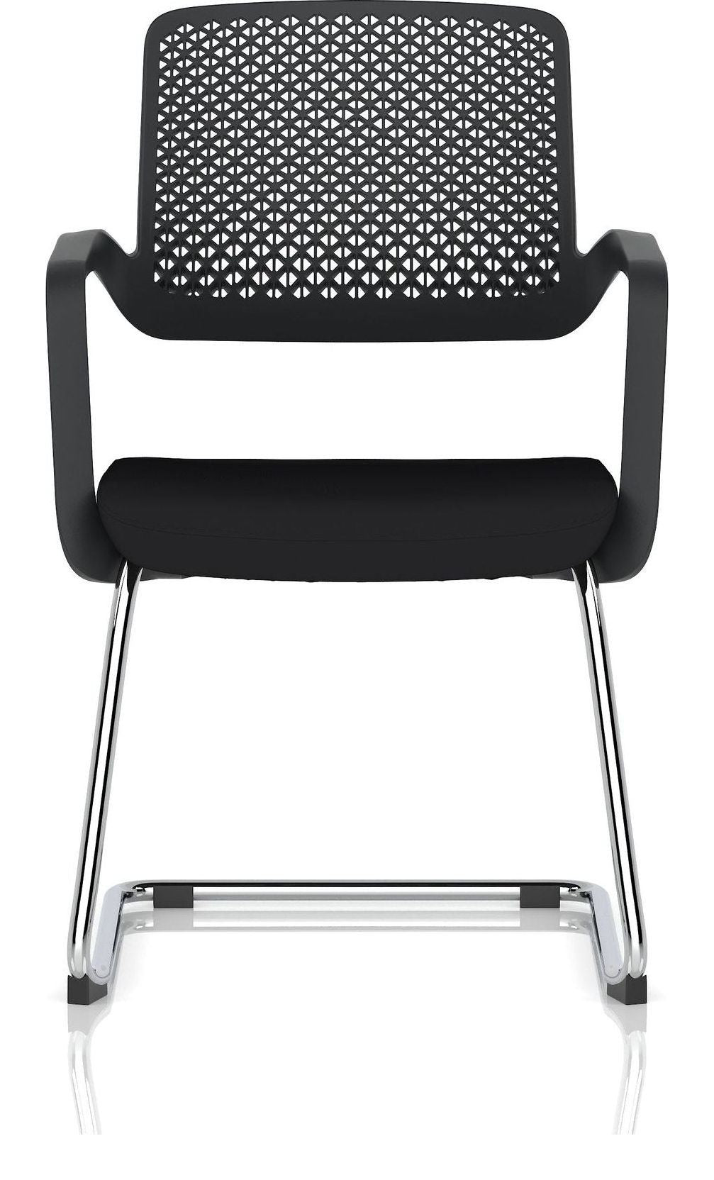 Cosmo Cantilever Chair, black, another view 1