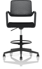 Cosmo Hi Rise Chair, black, another view 1