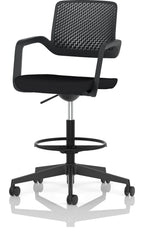 Cosmo Hi Rise Chair, black, another view 2