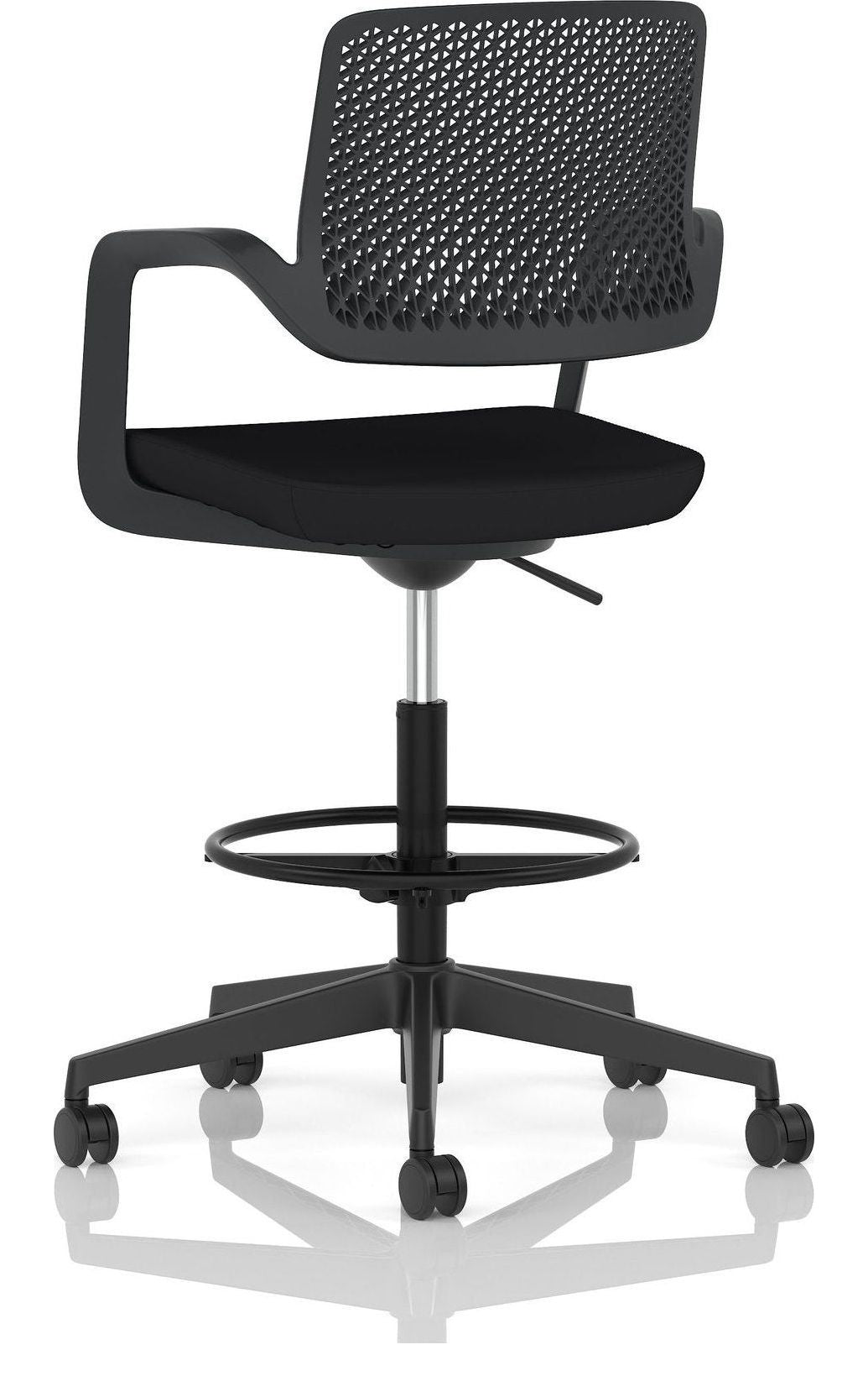 Cosmo Hi Rise Chair, black, another view 4