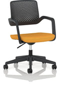 Cosmo Bespoke Task Operator Chair, black, yellow