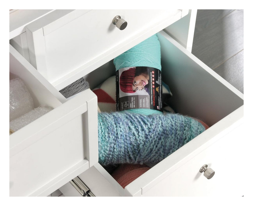 Craft Storage Cabinet White, view 6