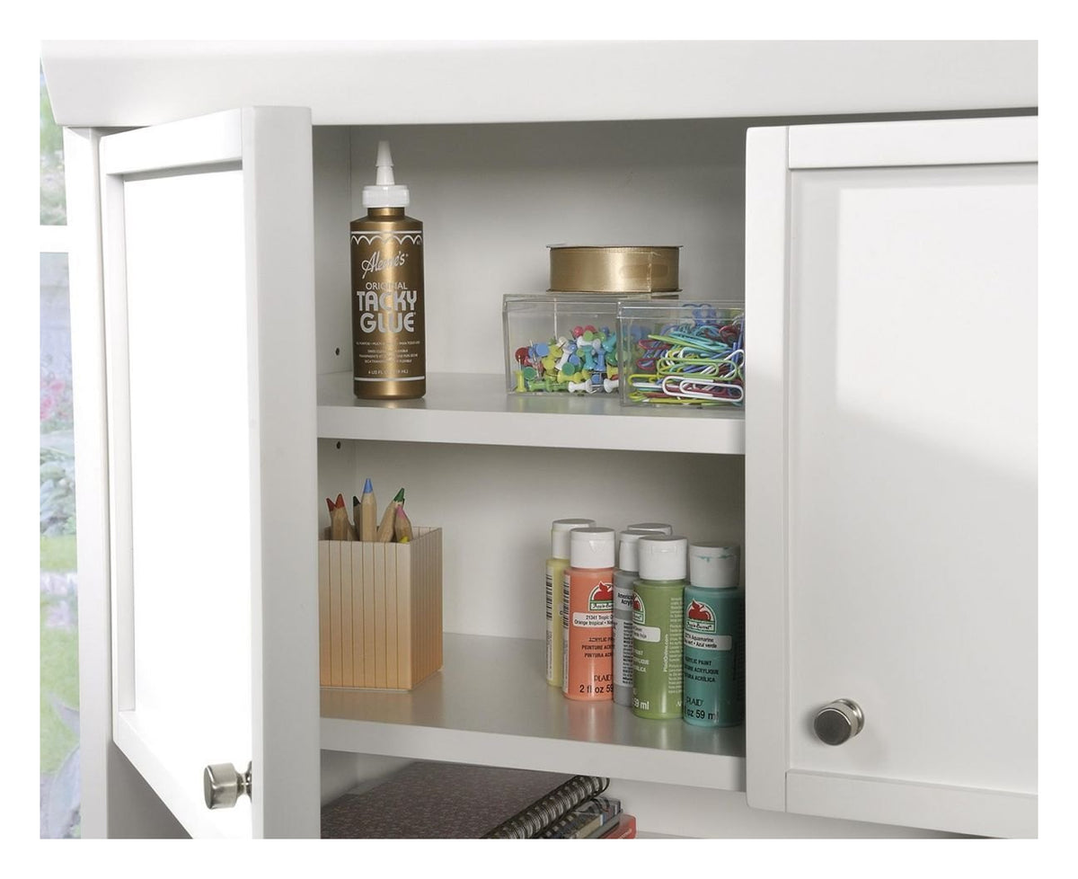 Craft Storage Hutch White, view 4