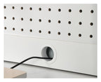 Craft Storage Hutch White, view 7