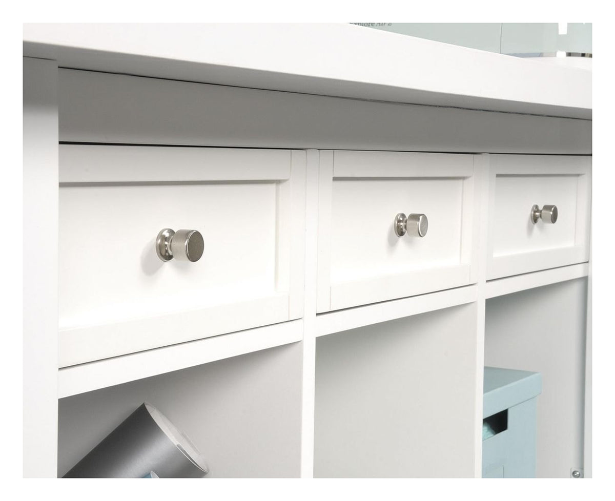 Craft Work Table and Island in white, view 5