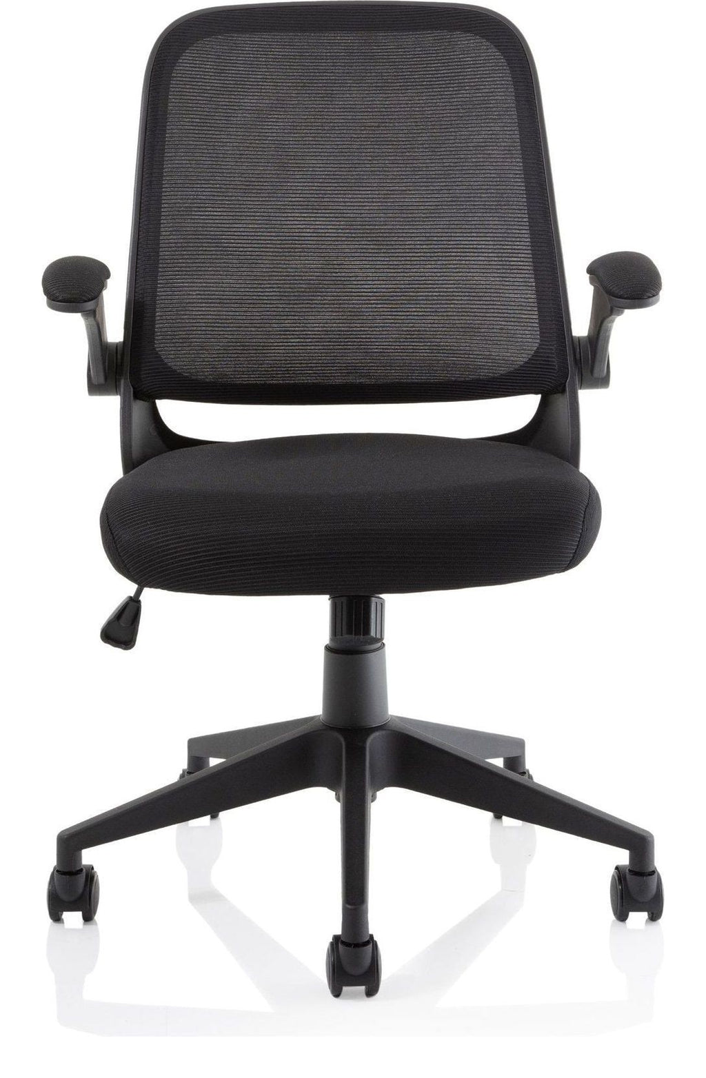 Crew Task Operator Mesh Chair with Folding Arms, , another view 1