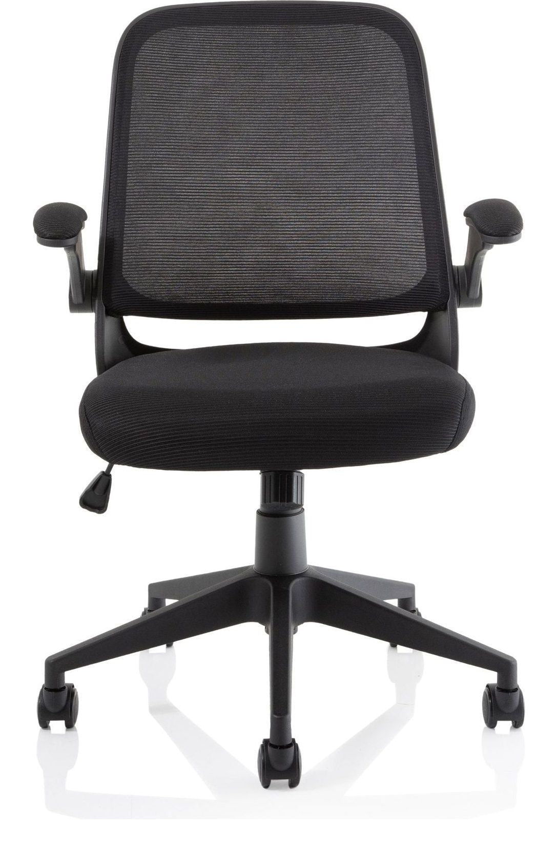 Crew Task Operator Mesh Chair with Folding Arms, , another view 1