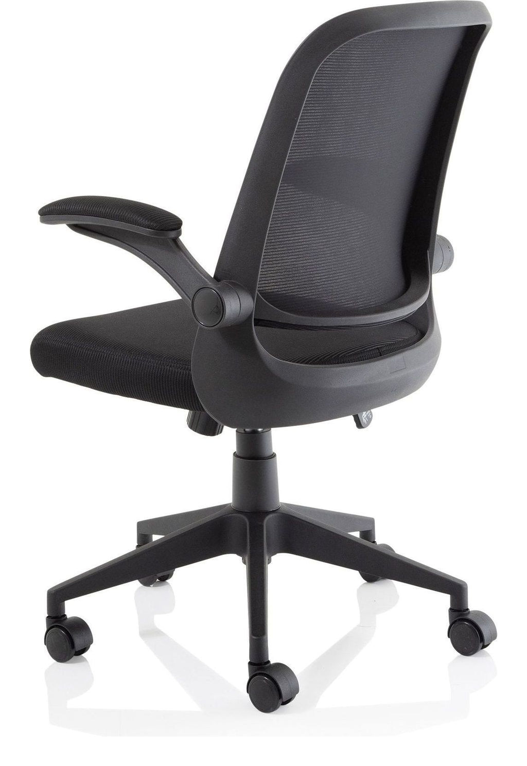 Crew Task Operator Mesh Chair with Folding Arms, , another view 4