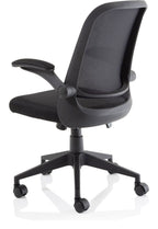 Crew Task Operator Mesh Chair with Folding Arms, , another view 4