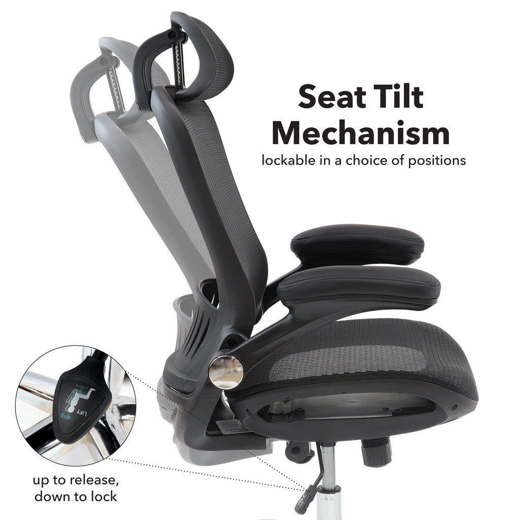 Curva Mesh Executive Chair detail