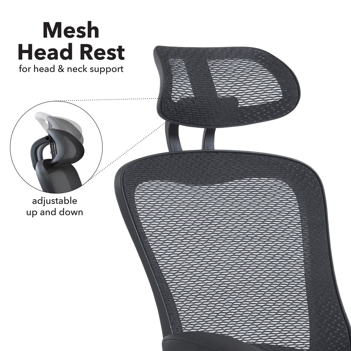 Curva Mesh Executive Chair detail