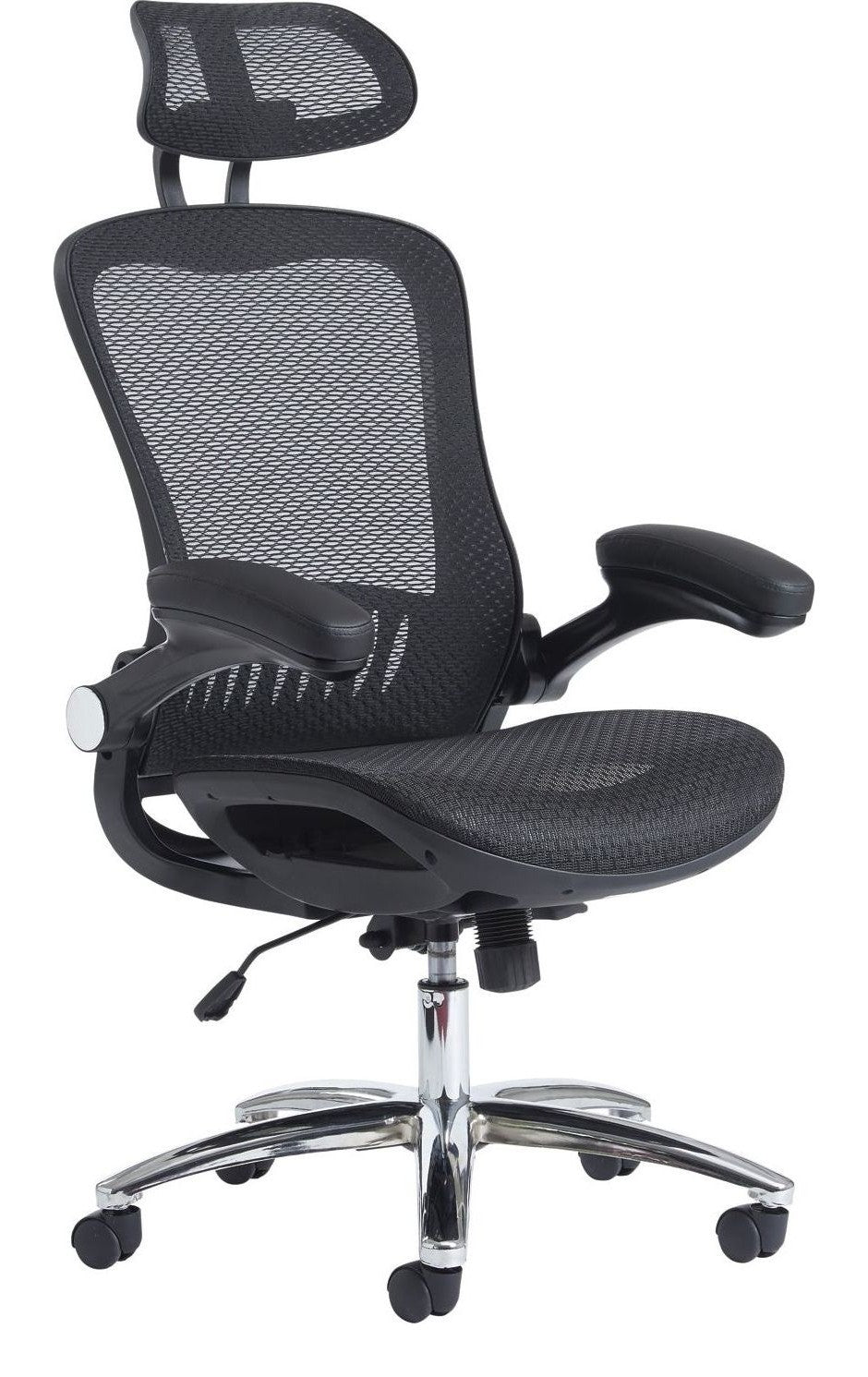 Curva Mesh Executive Chair in black