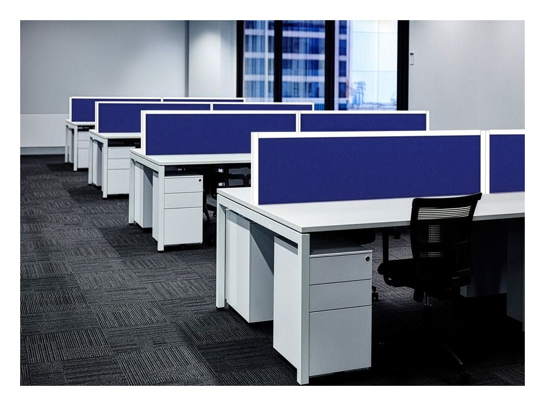 D Range Acoustic Desk Screen, view 2