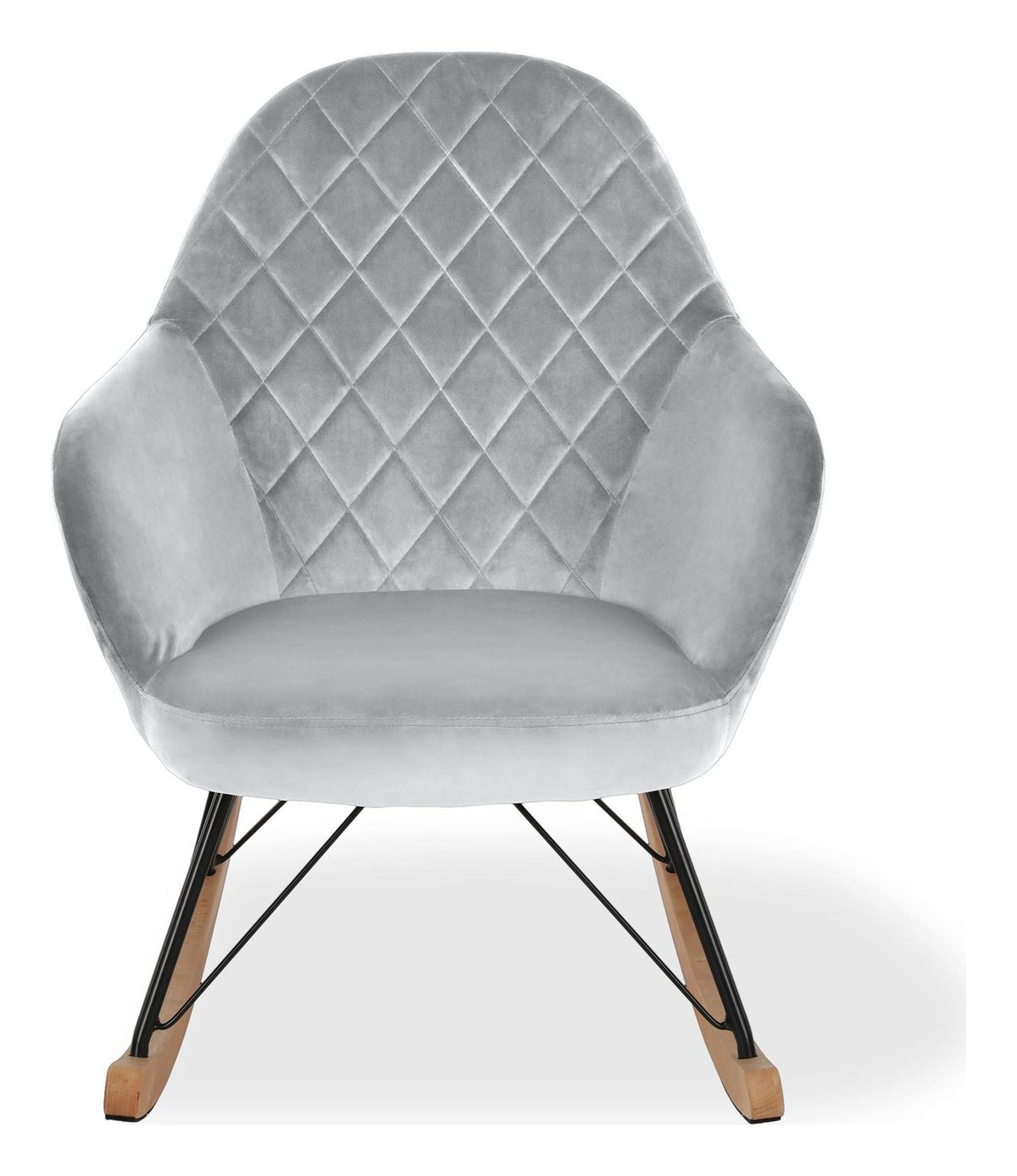 Dahlia Nursery Rocking Chair, Velvet, view 3