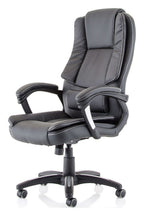 Dakota High Back Black Leather Executive Chair, , another view 2