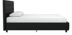 Dakota Upholstered Bed Faux Leather, view 5