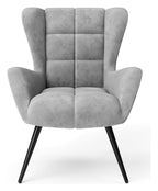 Dalton Accent Chair Velvet, view 3