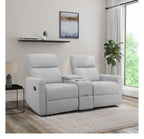 Daoulas Double Recliner Belfast Fabric, view 2
