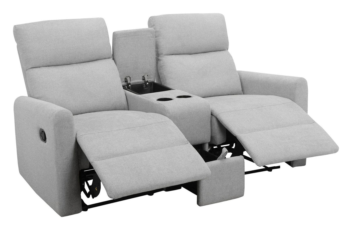 Daoulas Double Recliner Belfast Fabric, view 5