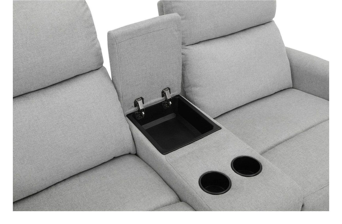 Daoulas Double Recliner Belfast Fabric, view 7