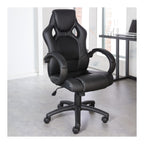 Daytona Faux Leather Racing Chair, view 3