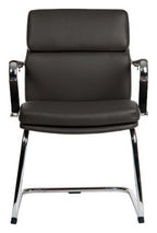 Deco Visitor Chair in black, view 2