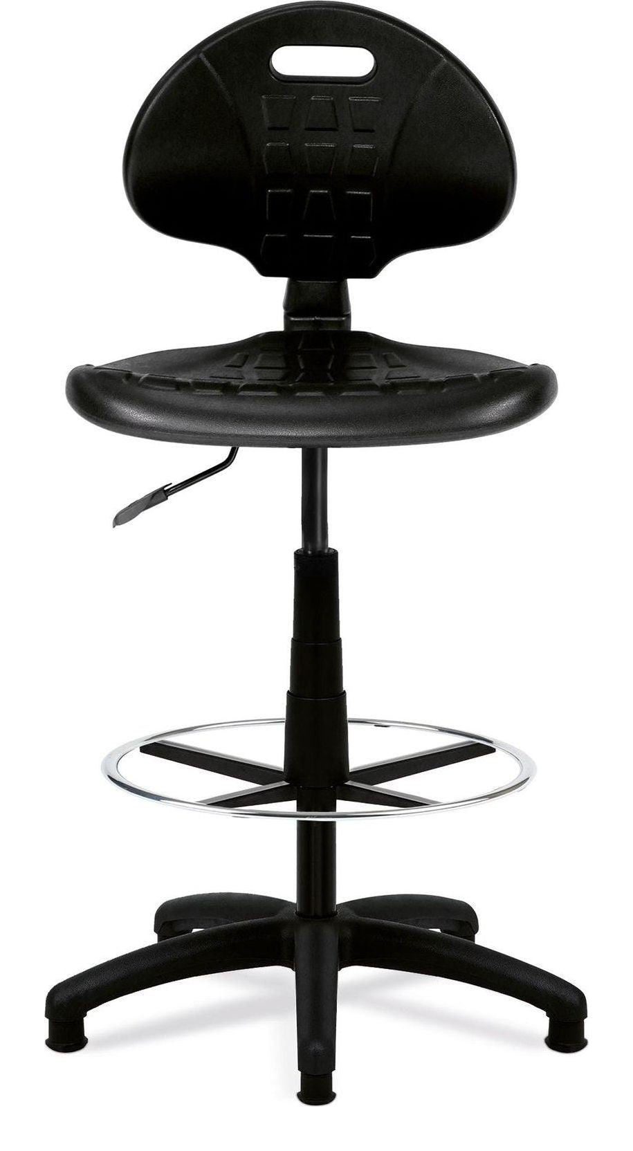 Derwent PU Draughtsman Chair in black, view 4