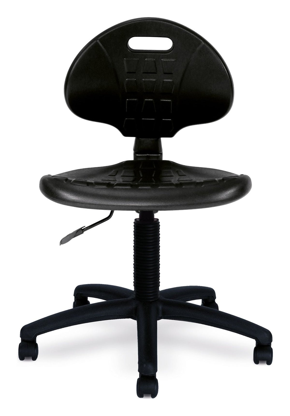 Derwent PU Operator Chair in black, view 4