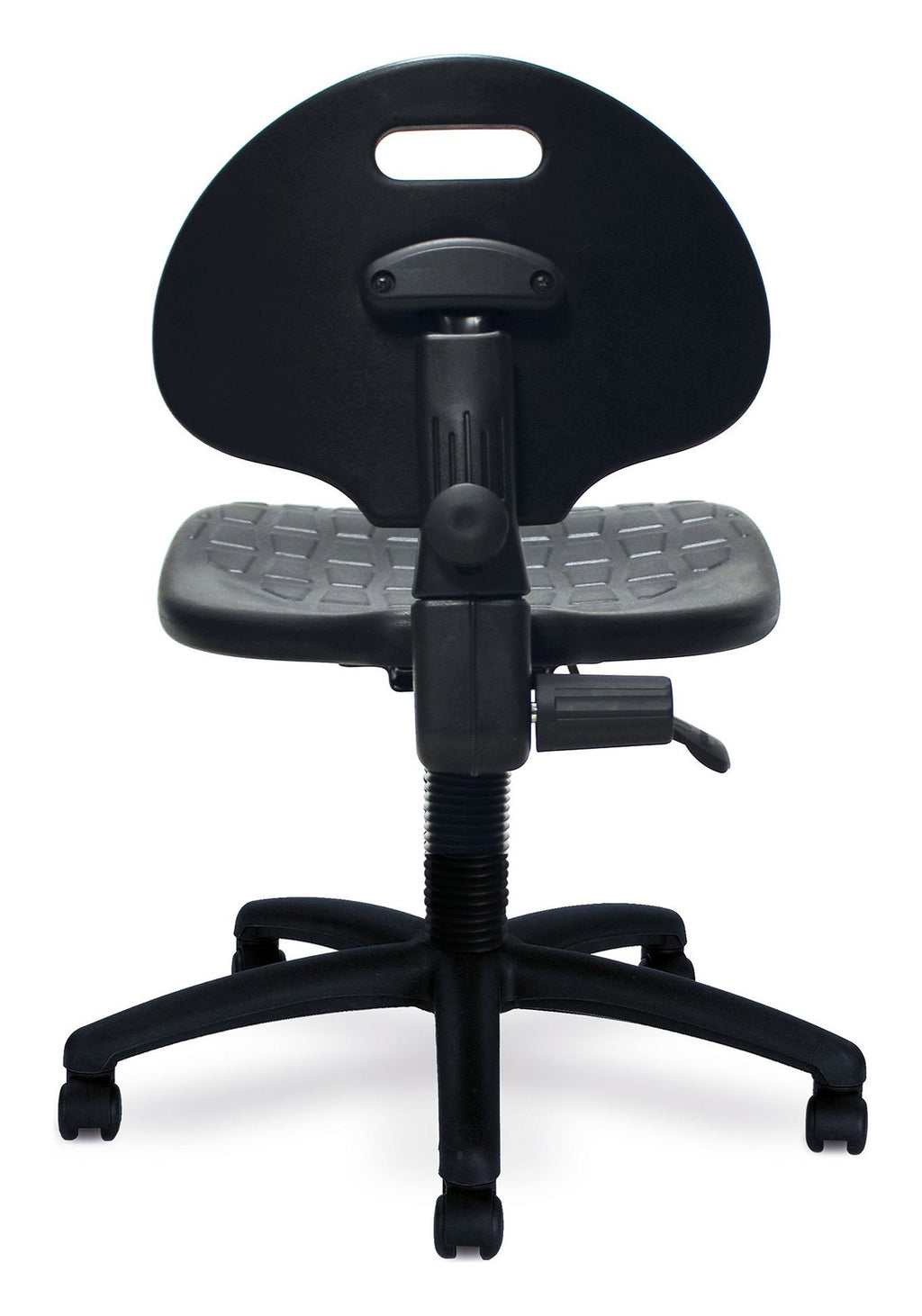 Derwent PU Operator Chair in black, view 5