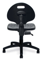 Derwent PU Operator Chair in black, view 5