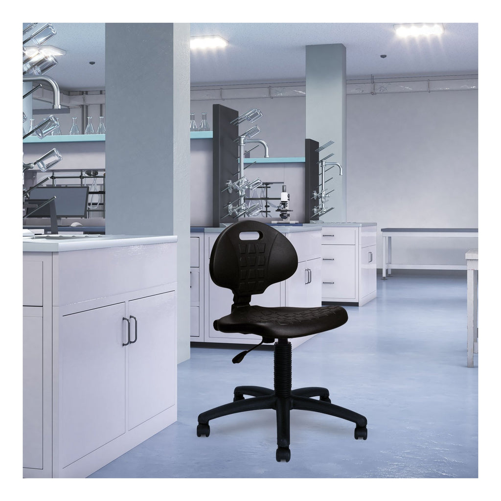 Derwent PU Operator Chair in black, view 6