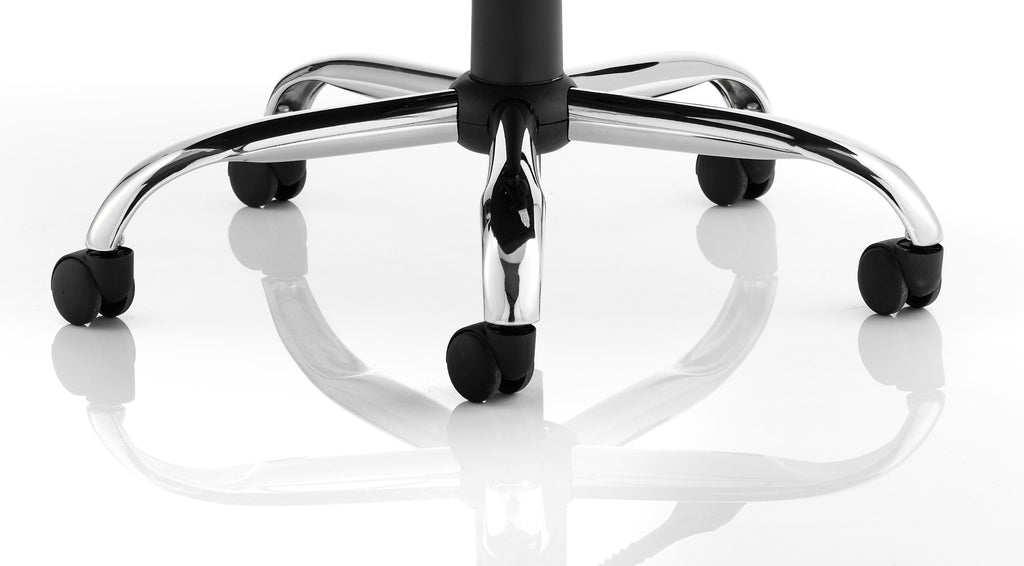 Desire High Back Leather Executive Chair in black leather, another view 3