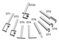 Desk Screen Clamp Set