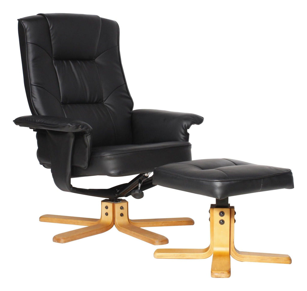 Drake Recliner Chair With Footstool