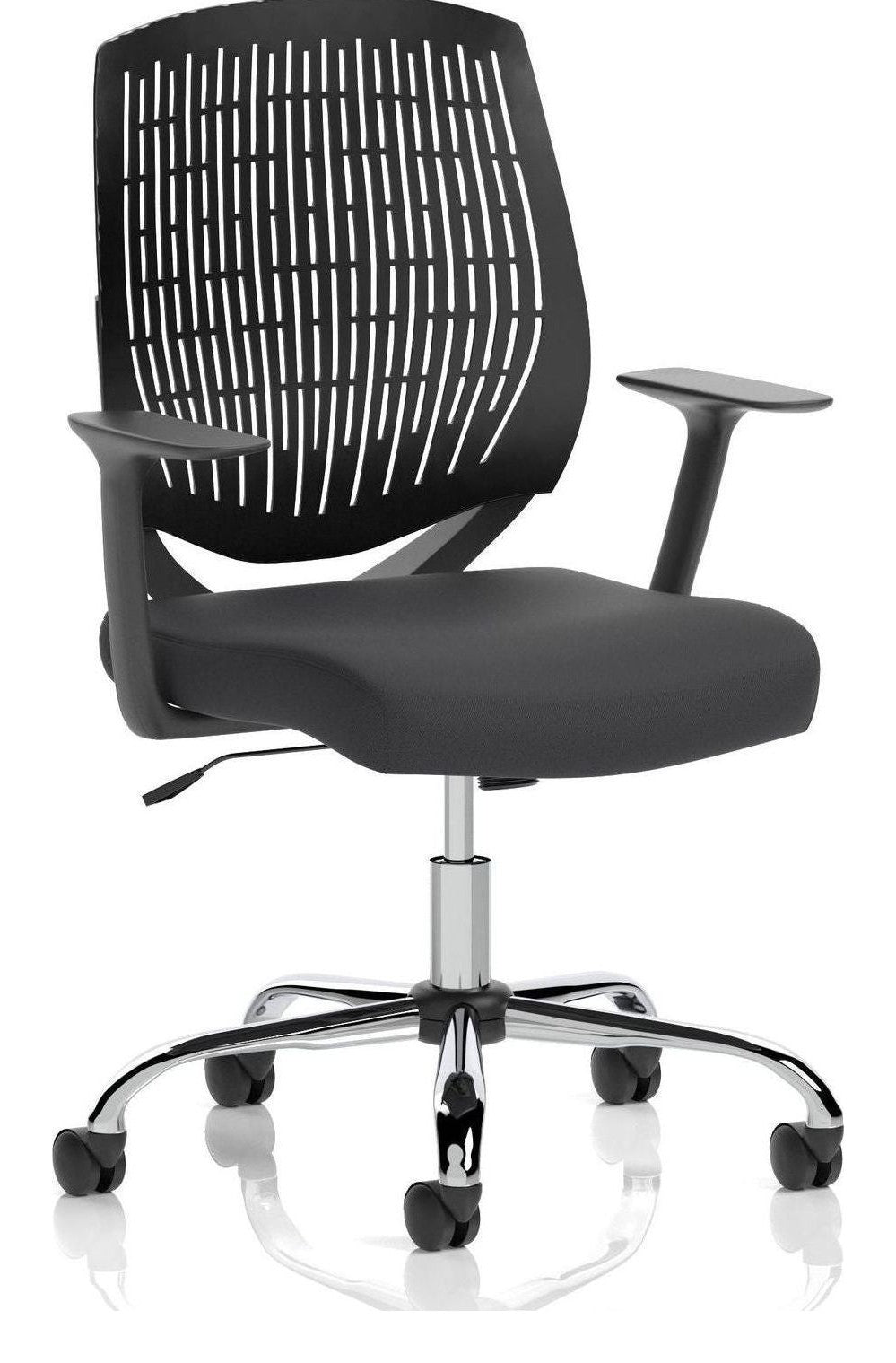 Dura Medium Back Task Operator Chair, black