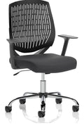 Dura Medium Back Task Operator Chair, black