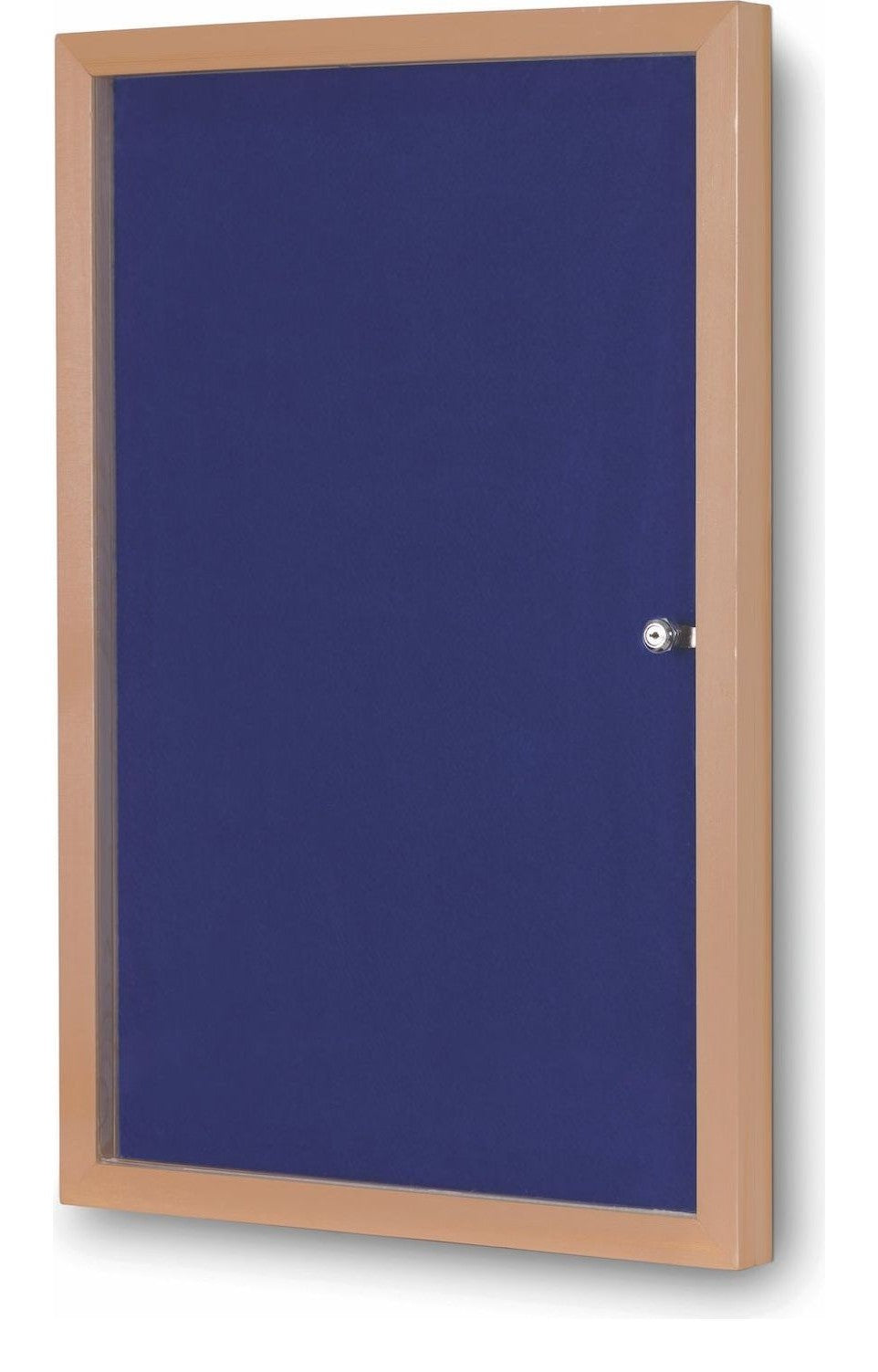 Eco Tamperproof Noticeboard in Blue