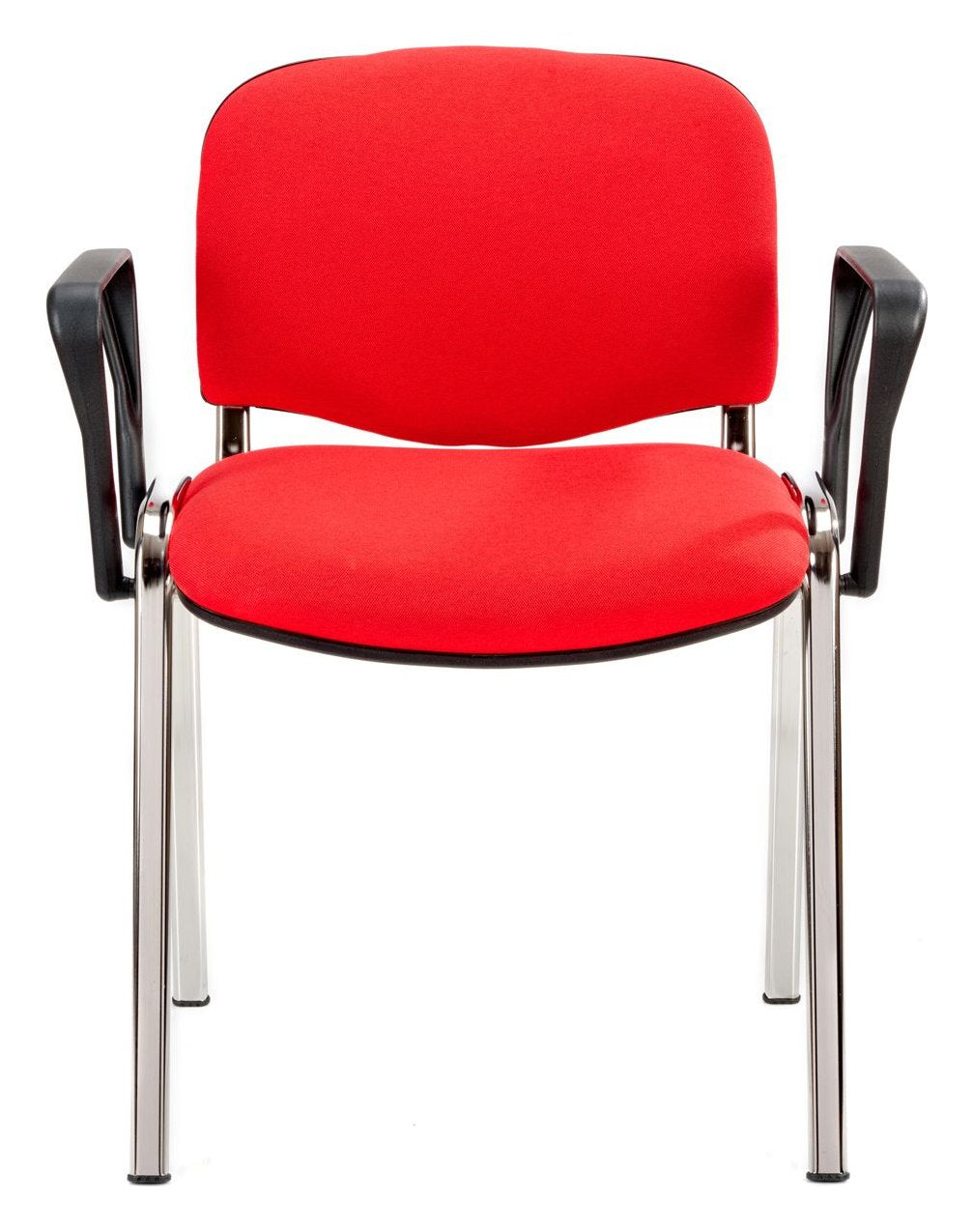 Ecton Upholstered Stacking Chair, view 2
