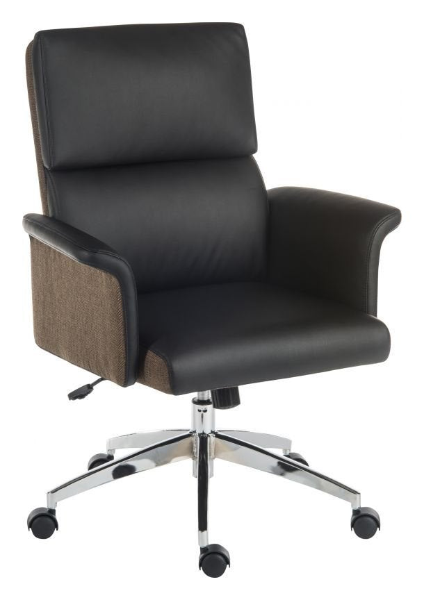 Elegance Medium Executive Chair in black