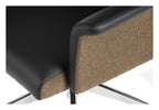 Elegance Medium Executive Chair in black, view 3