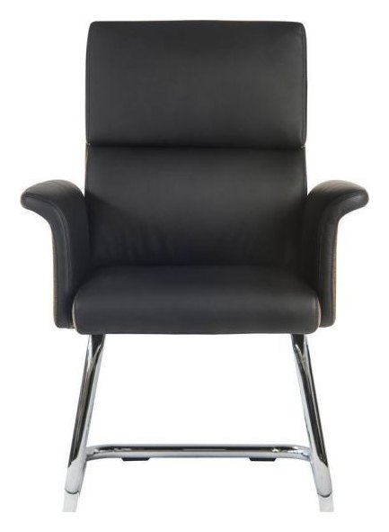 Elegance Visitor Chair in black, view 2