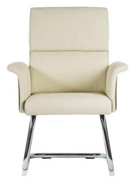 Elegance Visitor Chair in cream, view 2