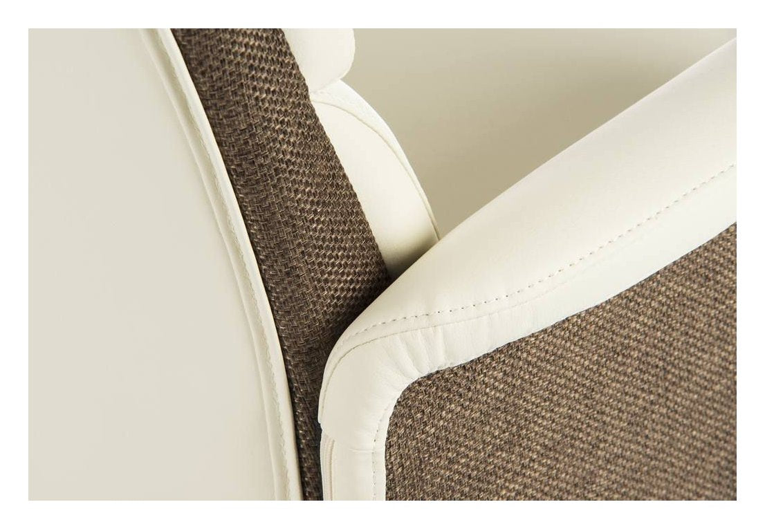 Elegance Visitor Chair in cream, view 3
